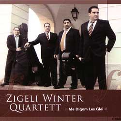 Cover der CD "Me Digom les Glei"; der Band "Zigeli Winter Quartett" Cover der CD "Me Digom les Glei"; der Band "Zigeli Winter Quartett"