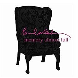 Cover der CD "Memory Almost Full"; der Band "Paul McCartney" Cover der CD "Memory Almost Full"; der Band "Paul McCartney"