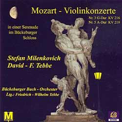 Cover der CD "Violinkonzerte"; der Band "David-F. Tebbe" Cover der CD "Violinkonzerte"; der Band "David-F. Tebbe"