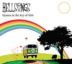 Cover der CD "Hymns In The Key Of 666"; der Band "HELLSONGS" Cover der CD "Hymns In The Key Of 666"; der Band "HELLSONGS"