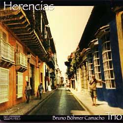Cover der CD "Herencias"; der Band "Bruno Böhmer Camacho" Cover der CD "Herencias"; der Band "Bruno Böhmer Camacho"
