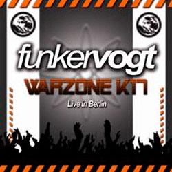 Cover der CD "Warzone K 17 - Live in Berlin"; der Band "Funker Vogt" Cover der CD "Warzone K 17 - Live in Berlin"; der Band "Funker Vogt"