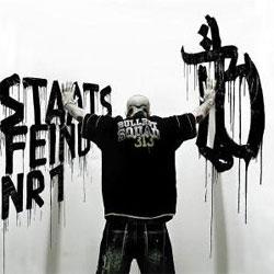 Cover der CD "Staatsfeind Nr.1"; der Band "Bushido" Cover der CD "Staatsfeind Nr.1"; der Band "Bushido"