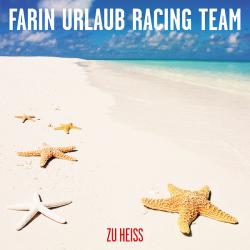 Cover der CD "Zu heiss"; der Band "Farin Urlaub Racing Team"