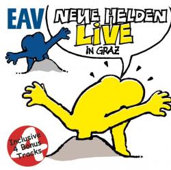 Cover der CD "Neue Helden braucht das Land"; der Band "EAV"