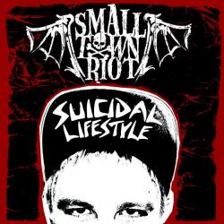 Cover der CD "Suicidal Lifestyle"; der Band "Small Town Riot"