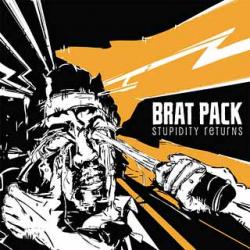 Cover der CD "Stupidity returns"; der Band "Brat Pack"
