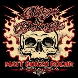 Cover der CD "Blitz & Donner"; der Band "Matt"