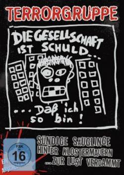 Cover der CD "Sündige Säuglinge hinter Klostermauern"; der Band "Terrorgruppe"