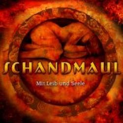 Cover der CD "Mit Leib und Seele"; der Band "Schandmaul"