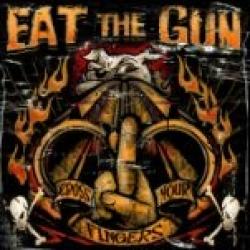 Cover der CD "Cross Your Fingers"; der Band "EAT THE GUN"