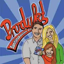 Cover der CD "Produkt"; der Band "Sanitätskasten AG"