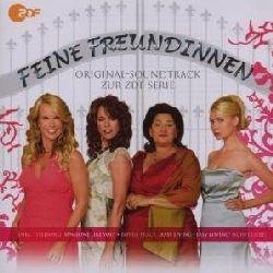 Cover der CD "Soundtrack zur ZDF-Serie"; der Band "Feine Freundinnen"
