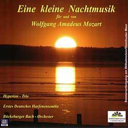 Cover der CD "Eine kleine Nachtmusik"; der Band "Bückeburger Bach Orchester und Andere"