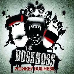 Cover der CD "Monkey Business"; der Band "The BossHoss"