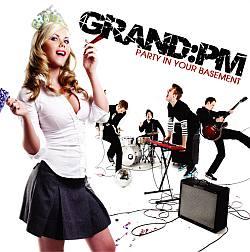 Cover der CD "Party In Your Basement"; der Band "Grand Pm"