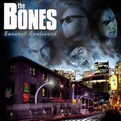Cover der CD "Burnout Boulevard"; der Band "The Bones"