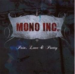 Cover der CD "Pain, Love & Poetry"; der Band "Mono Inc."