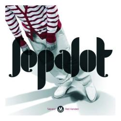 Cover der CD "Red Handed"; der Band "Sepalot"