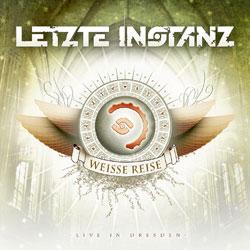 Cover der CD "Die Weisse Reise-Live in Dresden"; der Band "Letzte Instanz"