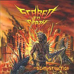 Cover der CD "Scared to Death"; der Band "Deathstruction"