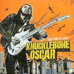Cover der CD "BACK FROM THE JUNGLE"; der Band "KNUCKLEBONE OSCAR"