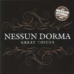 Cover der CD "Nessun Dorma"; der Band "Various"