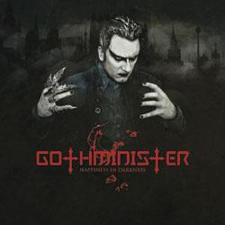Cover der CD "Happiness in Darkness"; der Band "GOTHMINISTER"