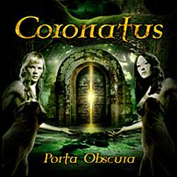 Cover der CD "Porta Obscura"; der Band "CORONATUS"