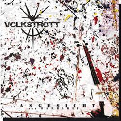 Cover der CD "Im Angesicht der Barbarei"; der Band "Volkstrott"