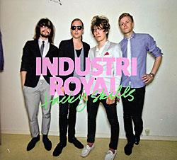 Cover der CD "Tacky Skills"; der Band "Industri Royal"