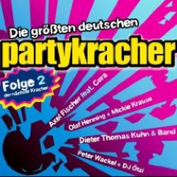 Cover der CD "Die Grössten Deutschen Partykracher Vol.2"; der Band "Various"