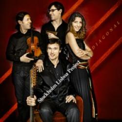 Cover der CD "Diagonal"; der Band "Stockholm Lisboa Project"