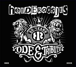 Cover der CD "20 YEARS: ODE & TRIBUTE"; der Band "HEIDEROOSJES"