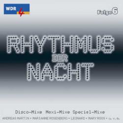 Cover der CD "Wdr 4 Rhythmus der Nacht Folge 6"; der Band "Various"