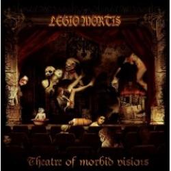 Cover der CD "Theatre of Morbid Vision"; der Band "Legio Mortis"