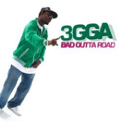 Cover der CD "Bad Outta Road"; der Band "3gga"