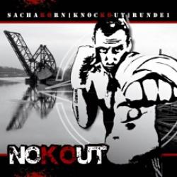 Cover der CD "Nokout"; der Band "SACHA KORN"
