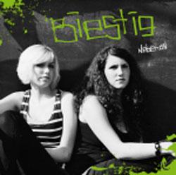 Cover der CD "Nebenan"; der Band "BIESTIG"