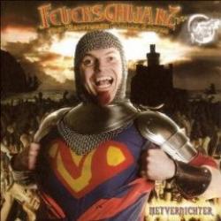 Cover der CD "Metvernichter"; der Band "Feuerschwanz"