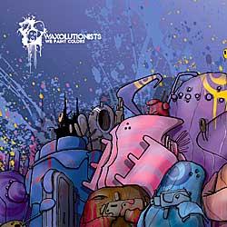 Cover der CD "We Paint Colors"; der Band "Waxolutionists"