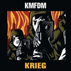 Cover der CD "Krieg"; der Band "KMFDM"