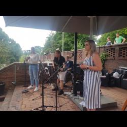  - Live Auftritt beim Cafe Sommerterrasen