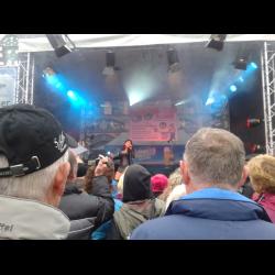 Andrea Berg echt Schwarz - Livefotos