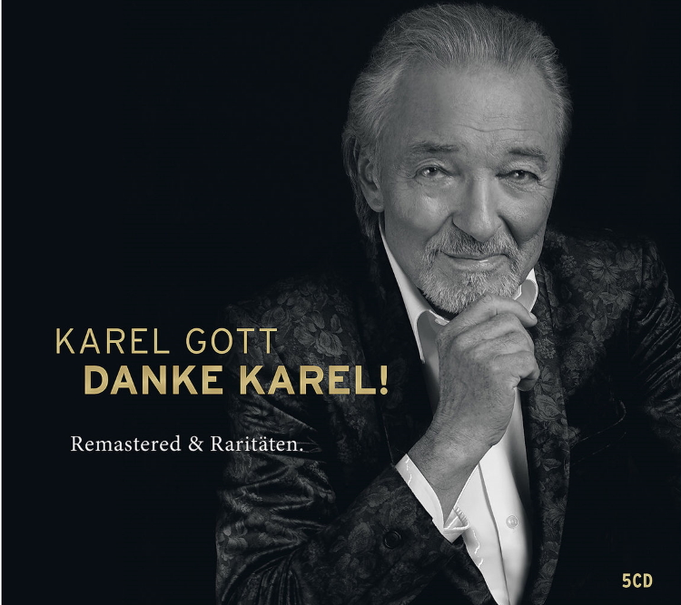„Danke, Karel!“ – Das wundervolle Album mit den größten Hits (remastered) von Karel Gott erscheint am Freitag